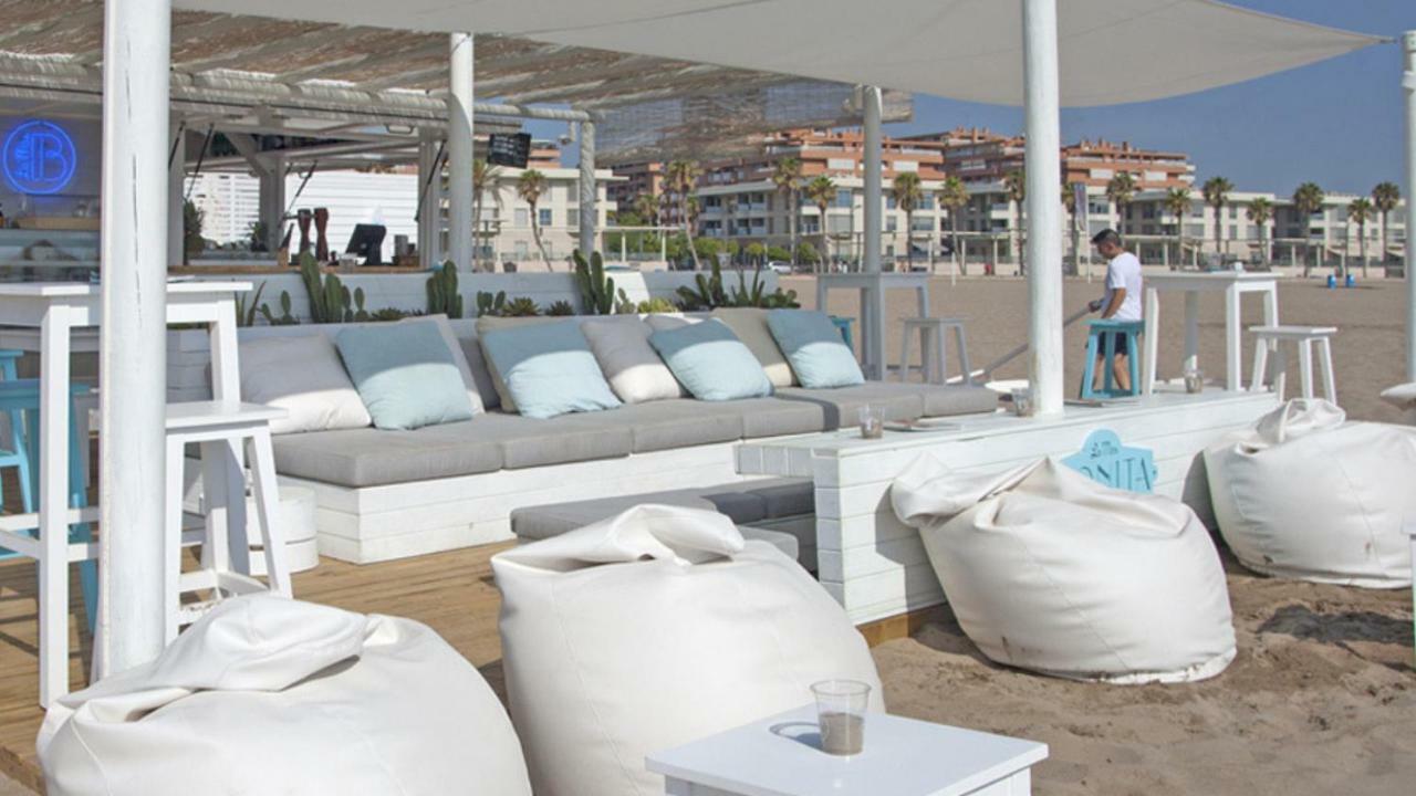 Cool Loft Malvarrosa Beach Valence Extérieur photo